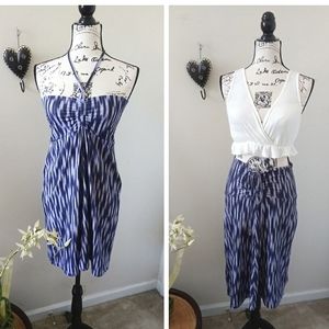 👗Eddie Bauer convertible purple dress